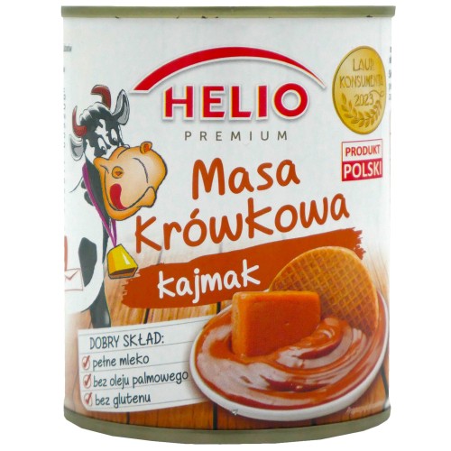 Masa krówkowa kajmak Helio 400g